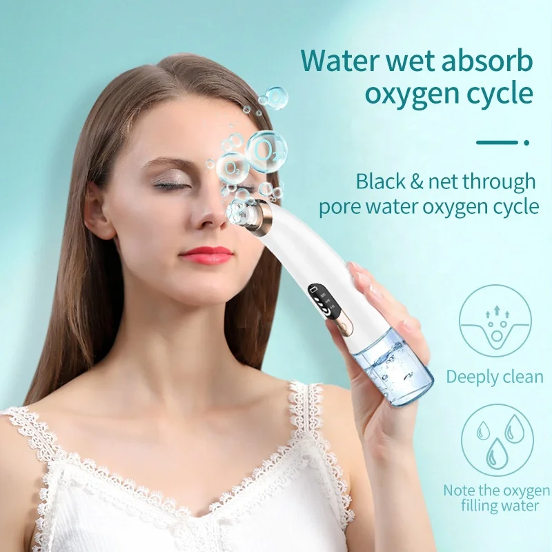 Малый пузырьковый Электрический для удаления угрей Pore акне Удаление прыщей вакуумный по уходу за кожей лица удаление очищающее средство