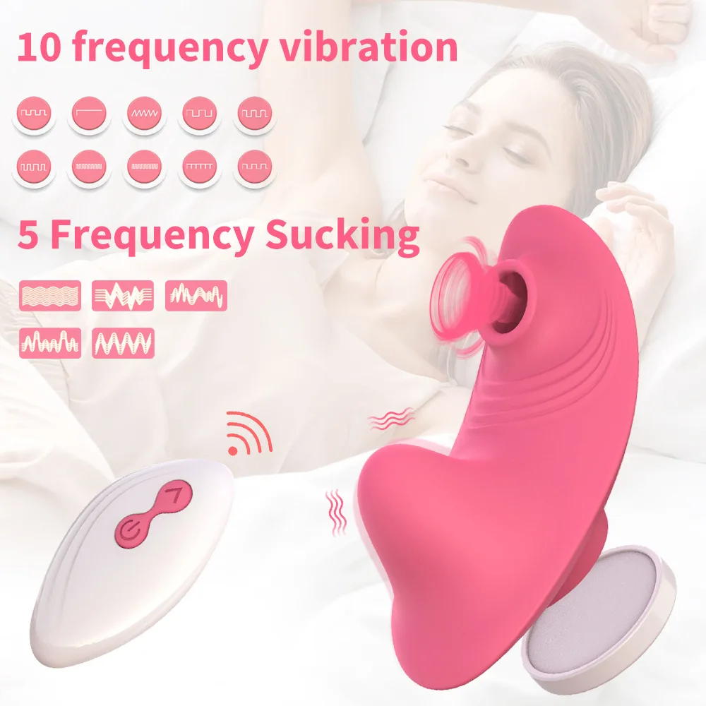 New Arrival Hot Selling Remote Control Nipple Sucking G Spot Clitoral Sucking Vibrator for Man