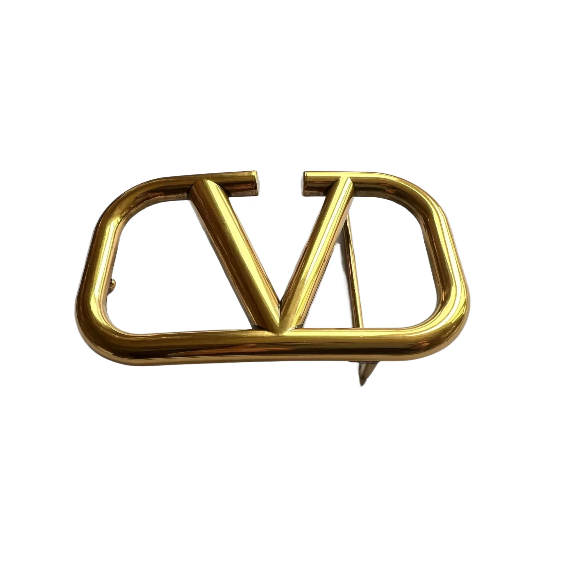 Большие широкие скользящие пряжки роскошные дизайнерские индивидуальные для ремней дам из сплава золотого цвета любой другой