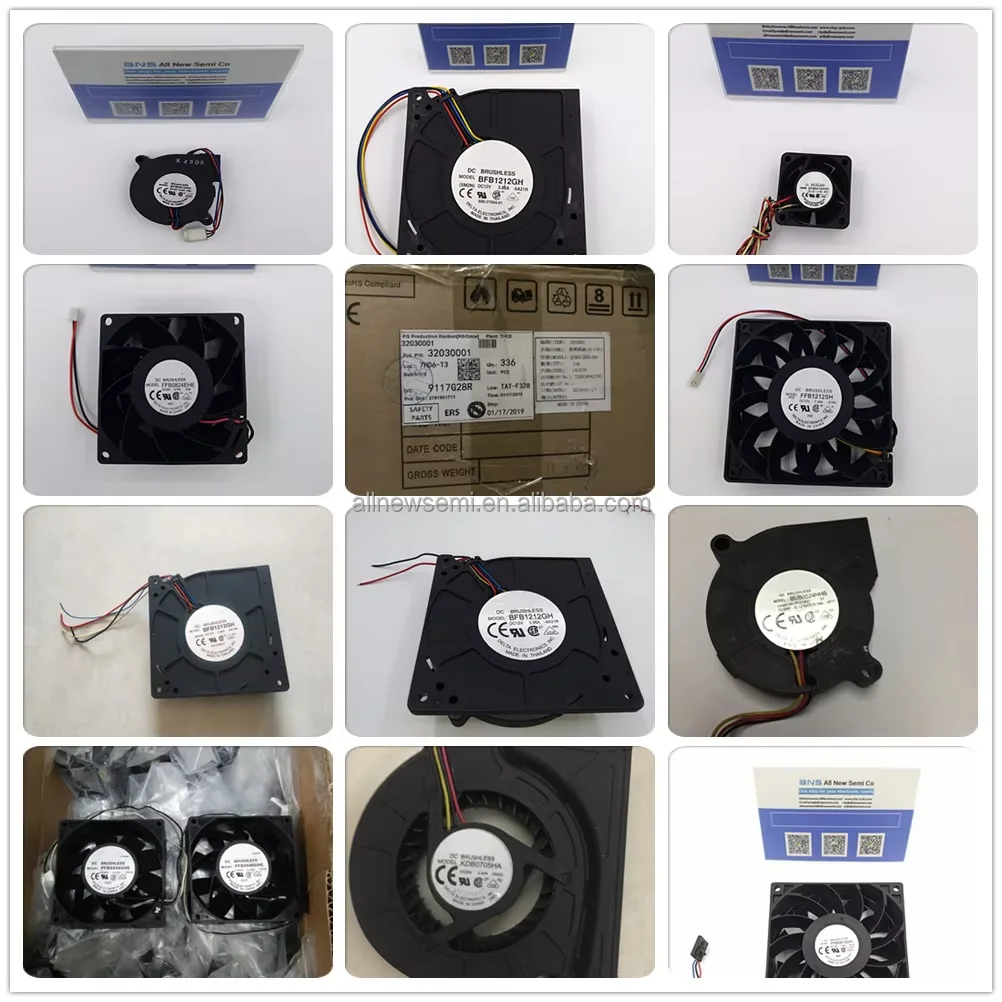 Original Axial flow fan KD1204PFB2 12Vdc 1W Industrial DC bearing cooling fan