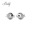 Quality Brass with 18K white gold plated