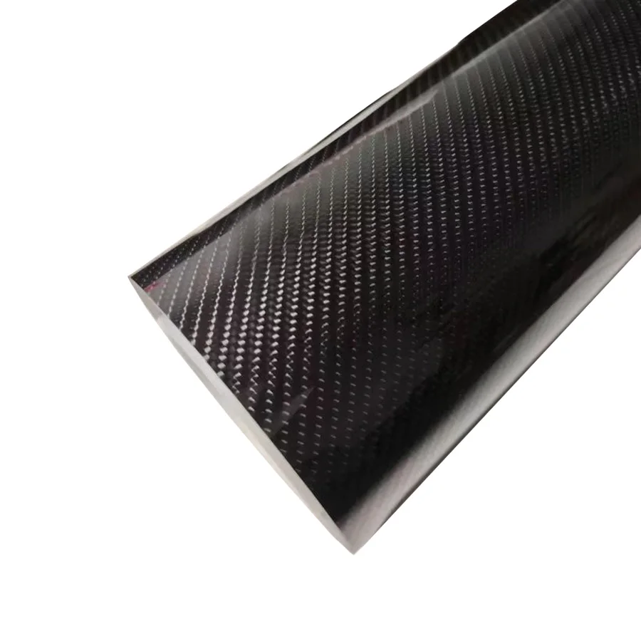 Pellicola Mimetica Pellicola Adesiva In Vinile Effetto Fibra Di Carbonio 3D Nero - 100x250 Cm, Per Auto E Moto Pellicola Per Auto - Foto 4