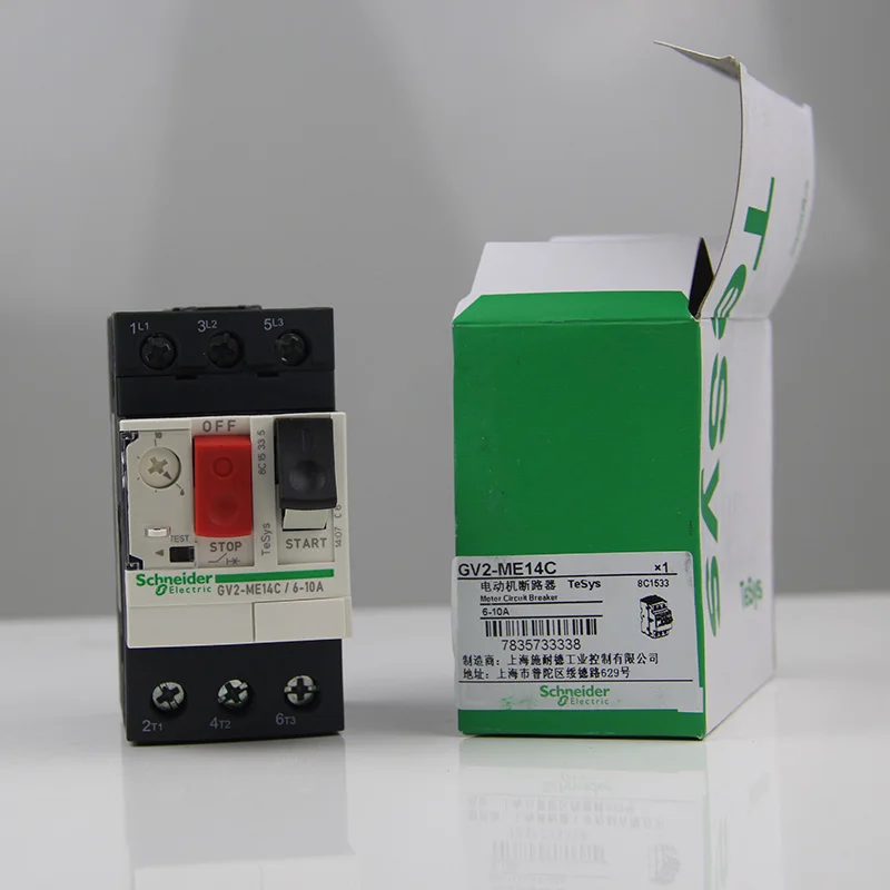Disjoncteur Thermique Telemecanique GV2 ME08 2,5-4A – Occasion, Fonctionnel, Marques D'usure Superficielles