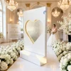 Acrylic Heart white Frame