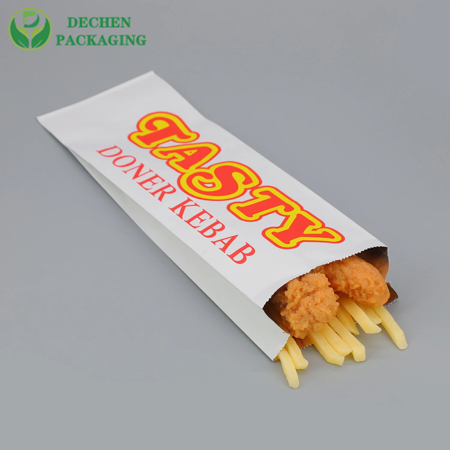 Sac d'emballage pour sandwich en papier hot-dog 100 ct