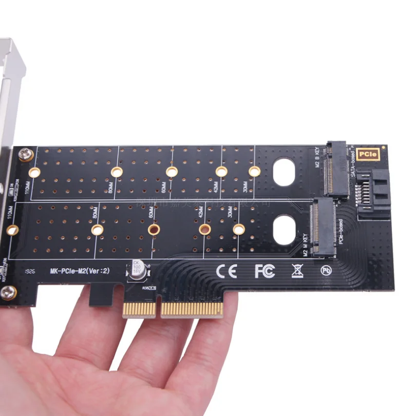 Pcie Extender Usb 3.0 Expansion Card case Ssd Pcie/Nvme B M Key M2. Nvme to M2 Sata Adaptor Pcie Riser