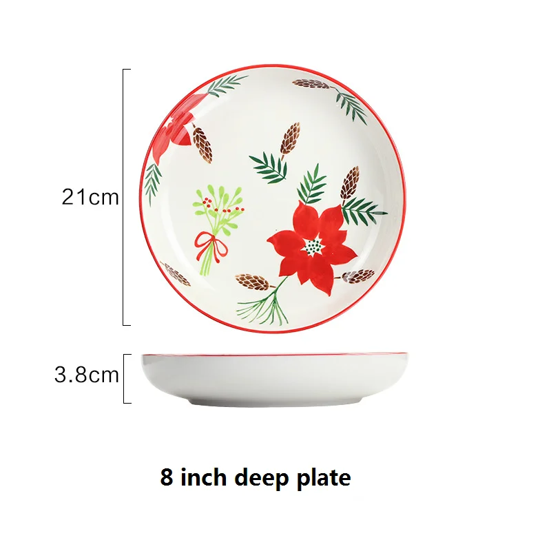 Nordic Italian Style Ceramic Brilliant Dinner Ware Stoneware Custom ...