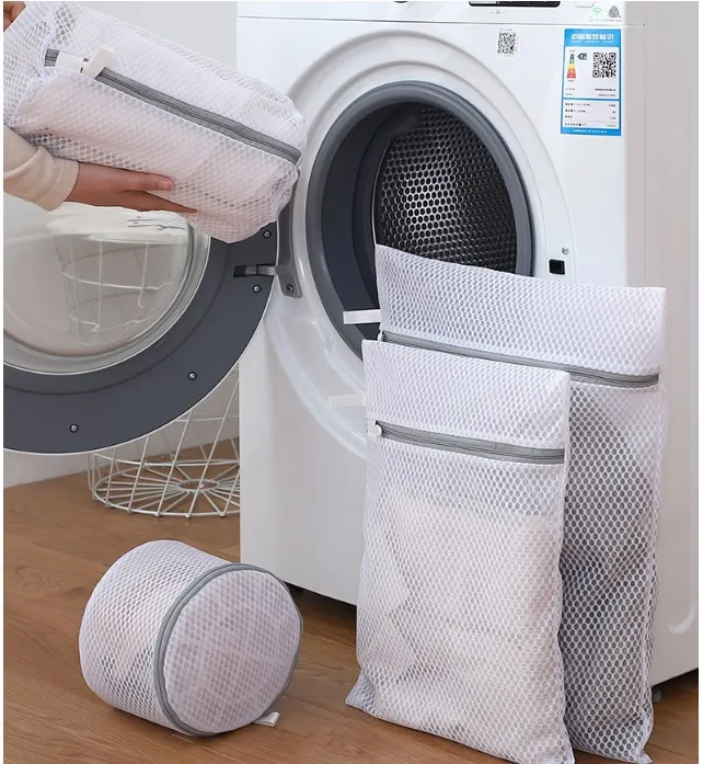 Reusable Washing Machine Bag Large Capacity Nylon Portable Travel Bra Mesh  Polyester Laundry Bag - Buy Reusable Washing Machine Bag Large Capacity  Nylon Portable Travel Bra Mesh Polyester Laundry Bag Product on