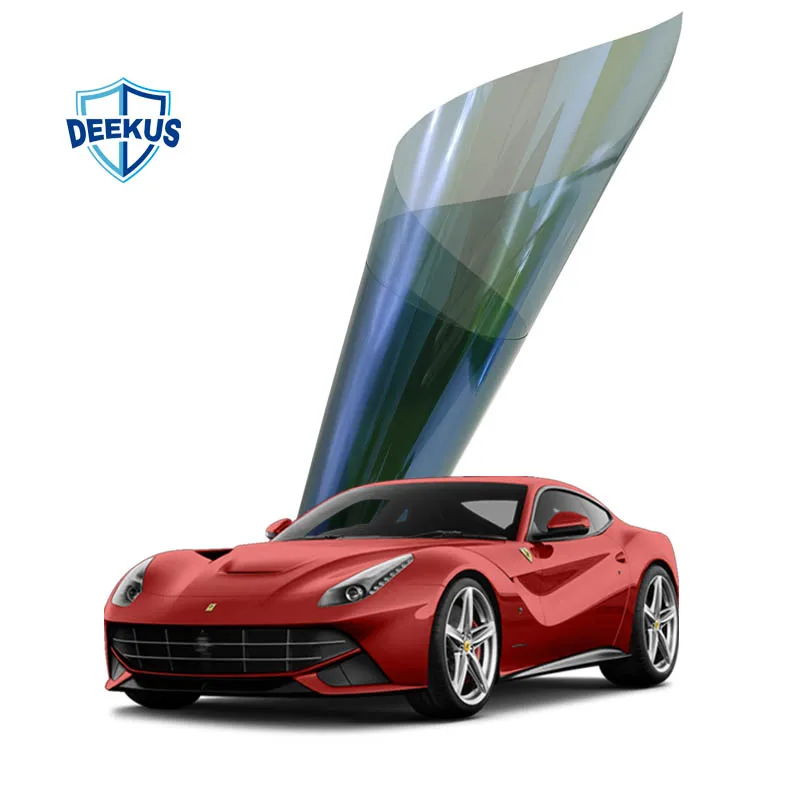 DEEKUS Optical Film 6599L VLT70% Chameleon Film Car Tint Windshield High Quality High Heat Insulation Car Tint Window Foils