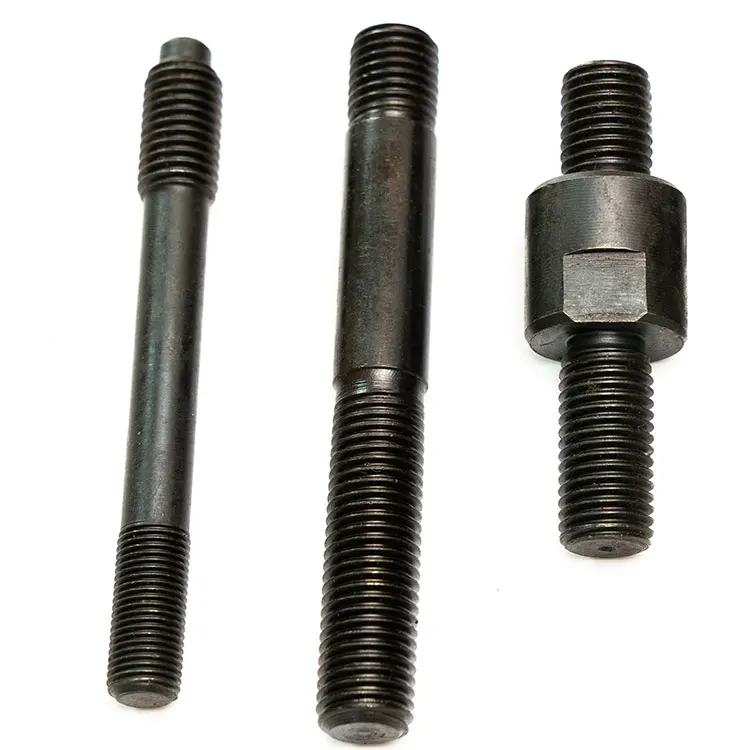 Cangzhou factory fastener Stainless Steel Double End Studs Bolt Screw with hole confirmat screws small screws