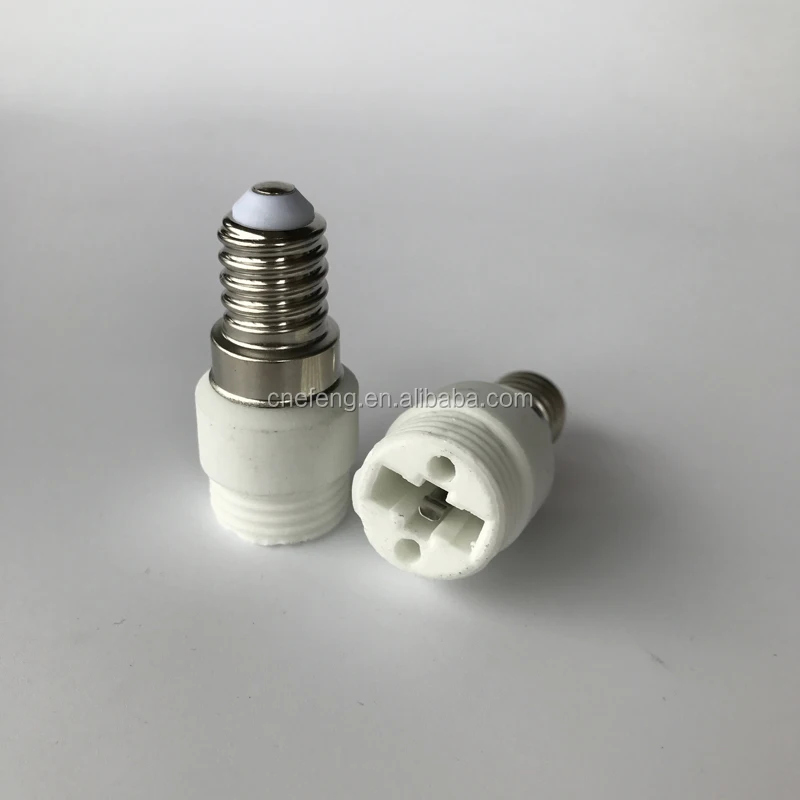 Ouderling Feat Bel terug Ceramic Light Holder Bulb Adapter E14 To G9 - Buy E14 To G9,Bulb  Adapter,Adapter G9 Product on Alibaba.com