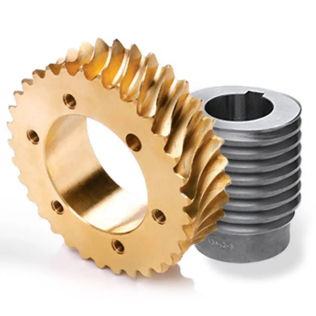 Plastic Worm Gear Custom Factory OEM Brass Worm Gear High Precision High Torque Steel Worm Gear