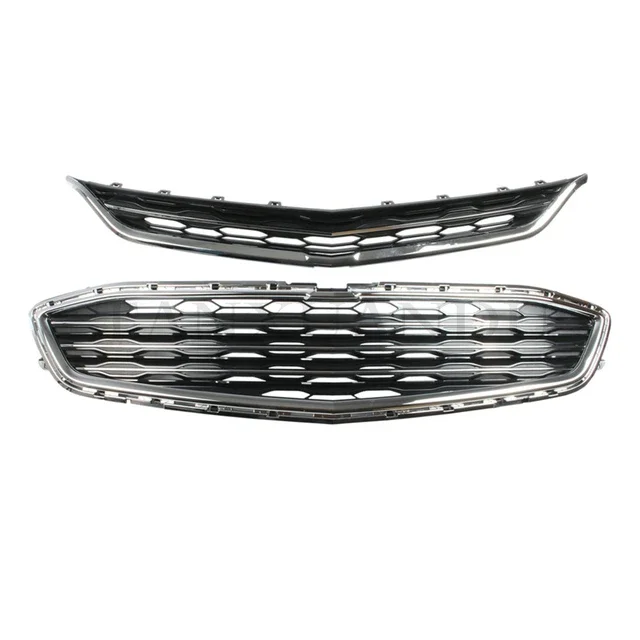 Car Front Lower Grille 84061035 84061034 High Performance Front Upper Bumper Grille for Chevrolet Malibu 2016