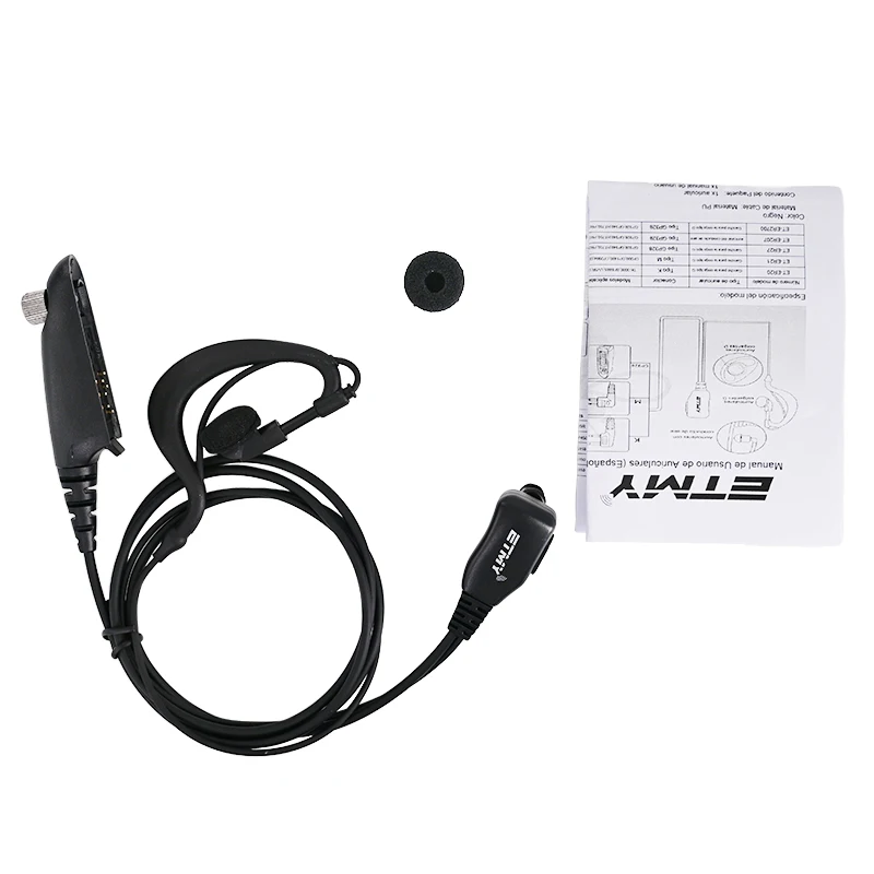 GP328 GP340 GP360 HT750 PRO5150 Security Earphone Acoustic Air Tube Walkie Talkie Earpiece for motorola GP338 GP380 HT1250