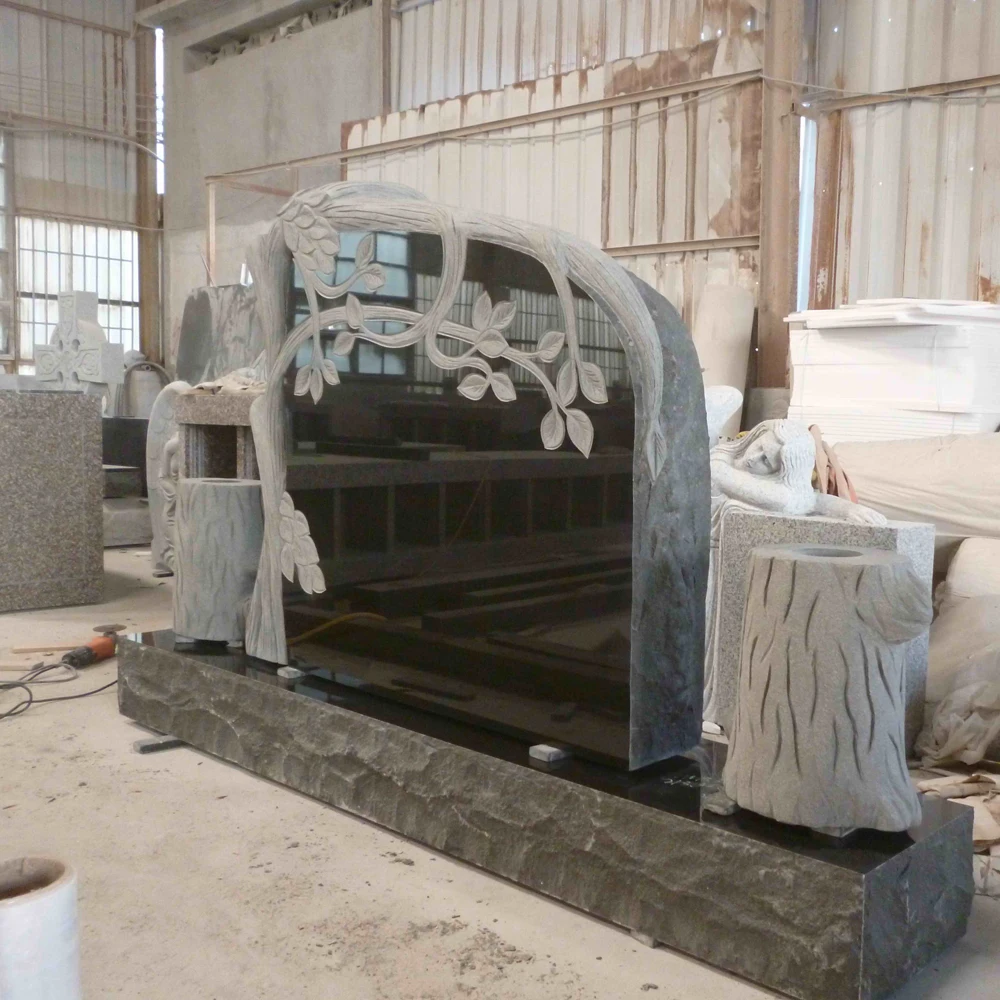 Tree Design Tombstones and Monuments with Top Quality