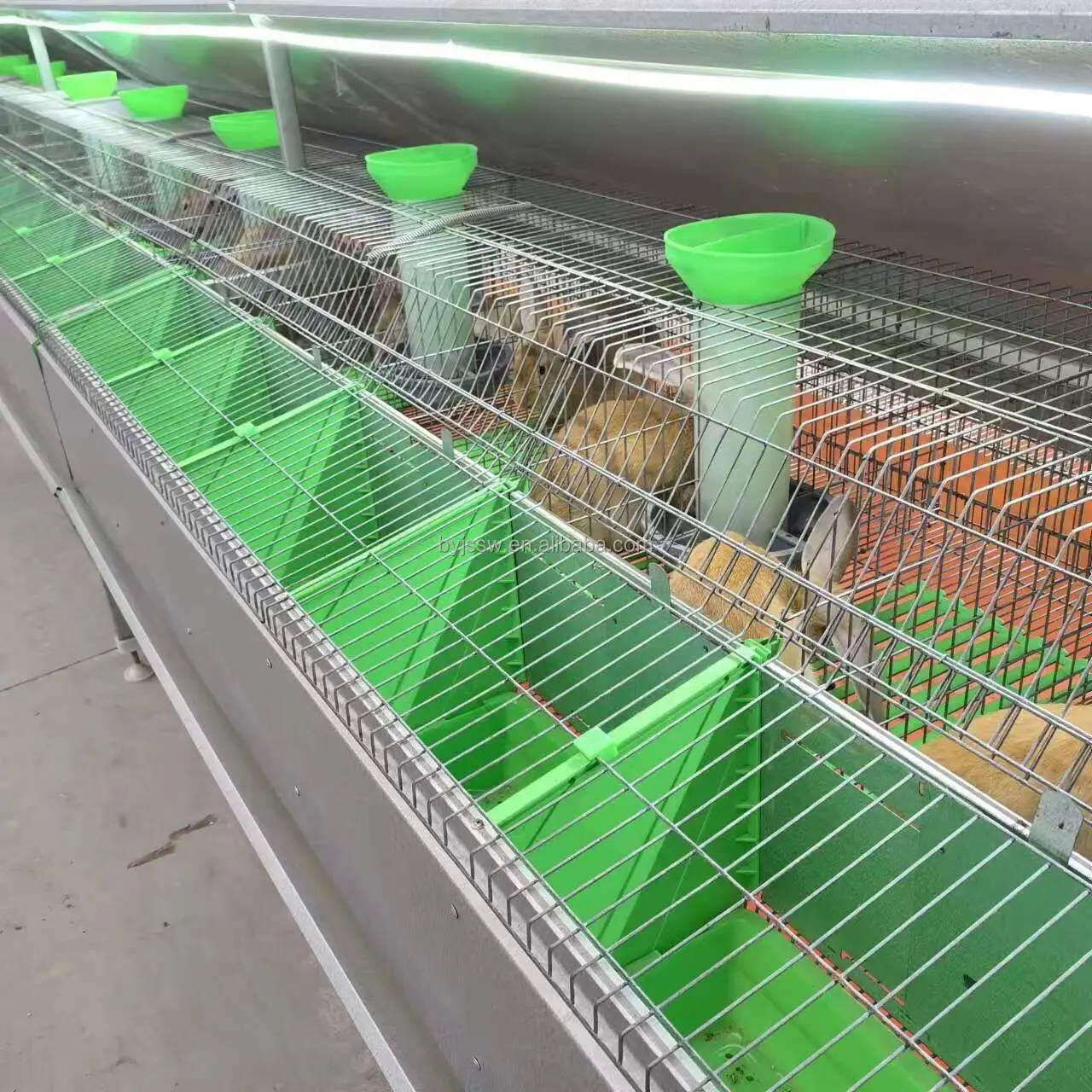 Modern Farm House Stackable Rabbit Cages - BAIYI BY-RC211