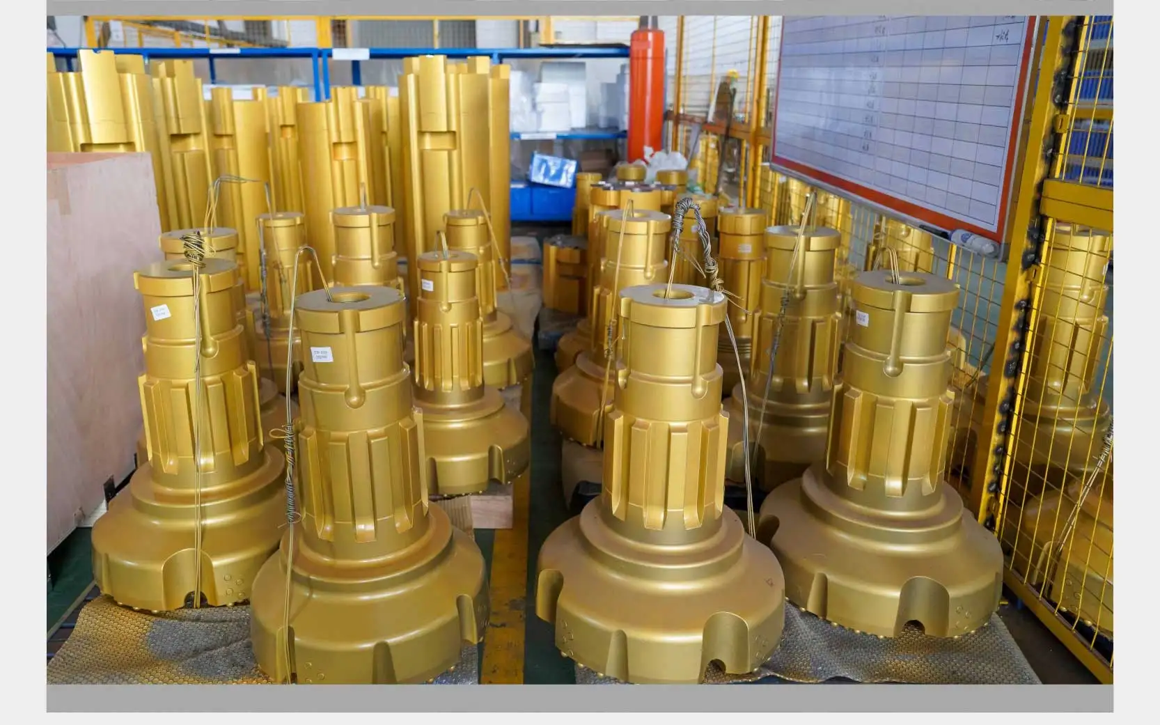 Wontech Customized Large Size Diameter Boreholes Drilling DTH Drill Bit for Foundation Piling Well Drilling manufacture