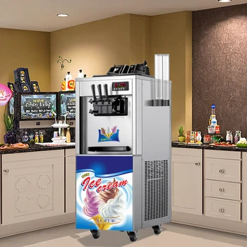Rebirth Ice Cream Machine Professional Ice Cream Maker Manufacturer Soft Serve Ice Cream Machine