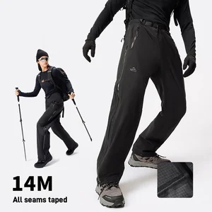 Professional EVent Hiking Pants All-Weather Outdoor Hard Shell Assault Pants Mid Waist Casual Style Windproof Waterproof