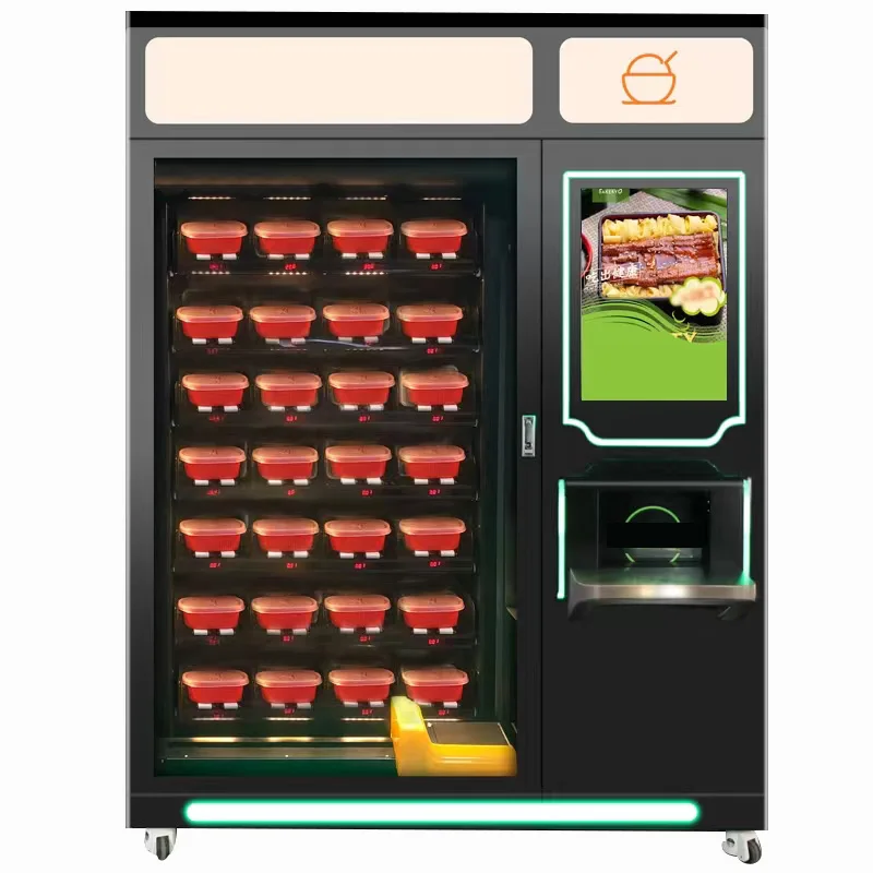 Vending Machine for Foods and Drinks Locker Food Cereal Hot Vending Machine