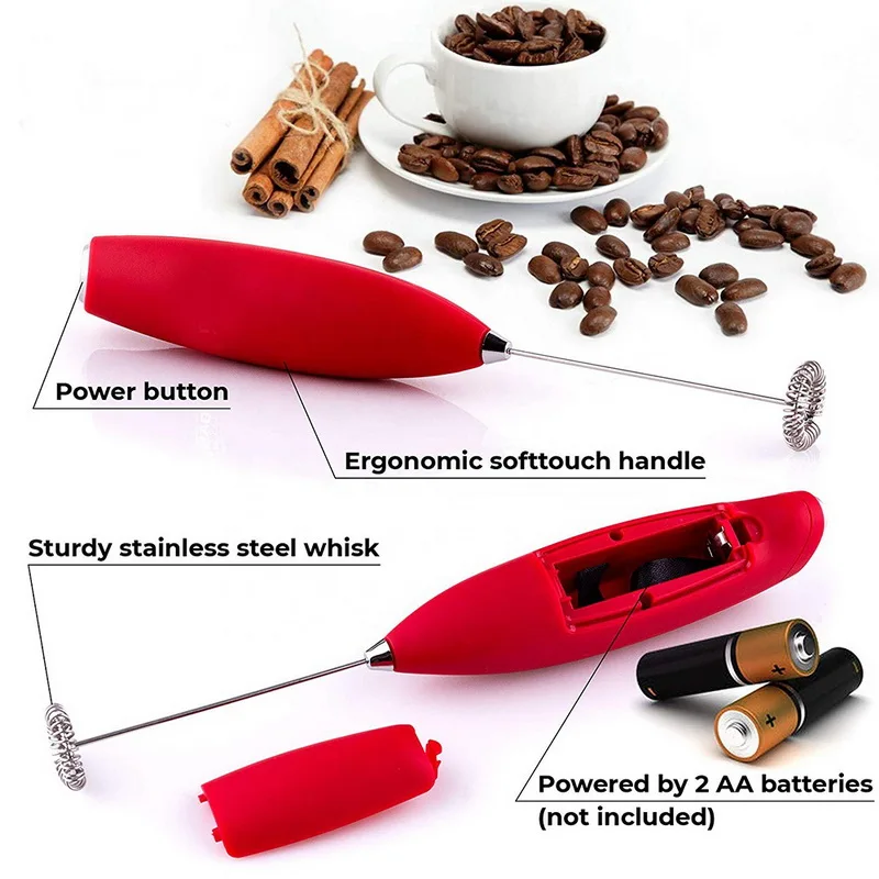 Pailite Battery Power Stainless Steel Hand Coffee Electric Mixer Buy