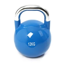 2024 Hot Sale kettlebell stainless steel cast steel powder coated competition kettlebell