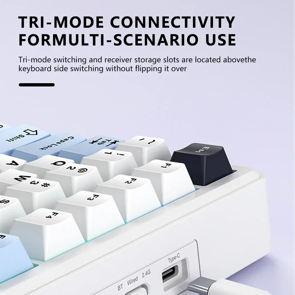 AULA F75 MAX Gaming Mechanical Keyboard 75% Wired/bluetooth