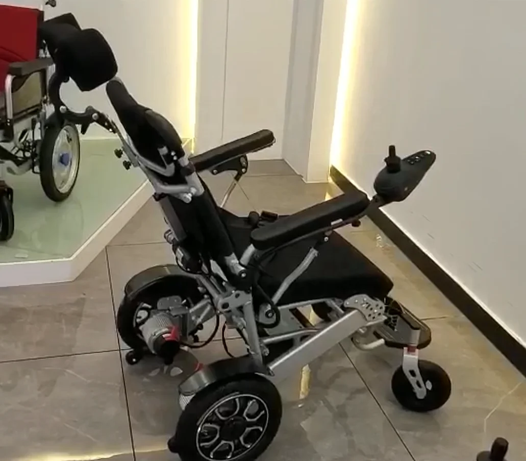 Most  Power and Better Electric Automatically Lie Down with Remote Control Wheelchair with Best Prices  Ramp Portable
