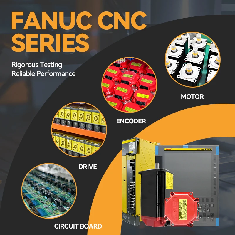 Original Fanuc Series 21i-MB A02B-0285-B502 Operator Interface