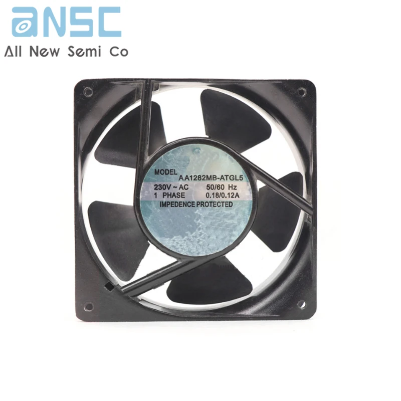 Original Axial flow fan  AA1282MB-ATGL5 230V 0.18/0.12A  120*120*38MM Axial cooling fan