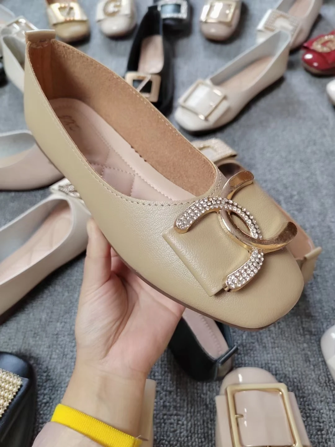 Zapatos Planos De Diseño Clásico Para Mujer,Elegantes,Baratos,Venta Al Por  Mayor,Nuevos - Buy Nueva Venta Al Por Mayor Barato Zapatos Planos Zapatos,Superficial  Plana Zapatos Clásicos,Diseño Elegante De Las Mujeres De La Pu Zapatos