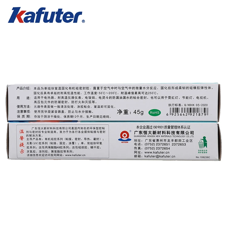 Sigillante in Silicone Kafuter 704 - Colla Impermeabile ad