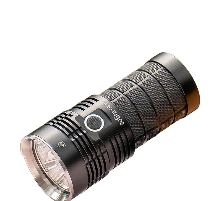 11000lm LED懐中電灯防水アルミ合金4*18650 USB C充電式トーチIPX8