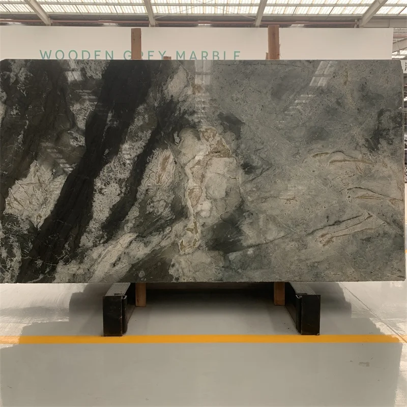 product natural grey marble low price galaxy grey marble slabs for interior wall and floor decor-5