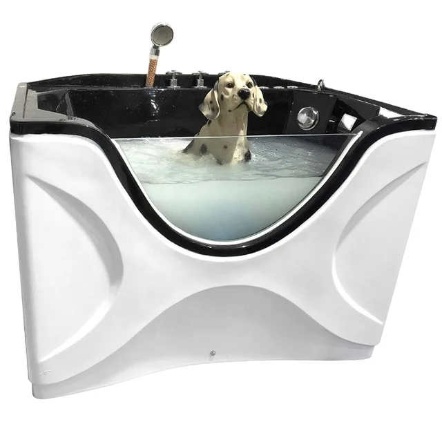 Acrylic Freestanding Indoor Pets SPA Bath Tub Dogs Sustainable Swimming Pool & Bathtub Bathing Products Pet Grooming Luxury
