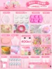 Pink storage box [6 molds/400ml]