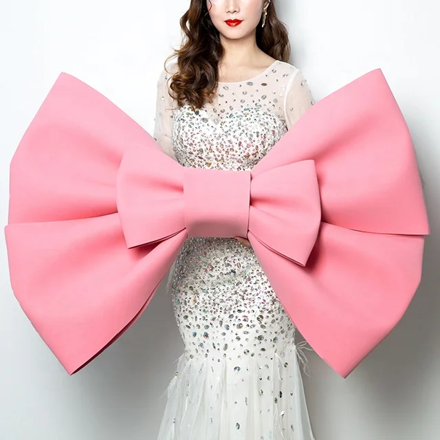 Giant Pink Eva Artificial Bows for Party & Wedding Decorations for Valentine's Mother's Father's Day