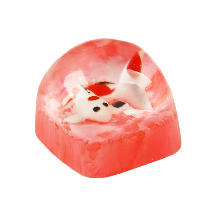 OEM Unique Design Artisan Keycap Offer Custom 3D Printing Design Cute Resin Keycap for Mechanical Keyboard