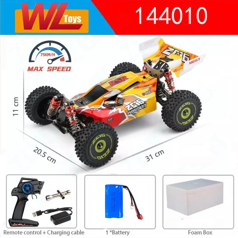 2025 New 144001 144010 2.4G Racing RC Car - High Speed Fun