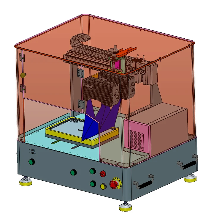 AOI Desktop 3D Inspection Equipment 3D Inspection Machine AOI Optical Automatic Detection Instrument