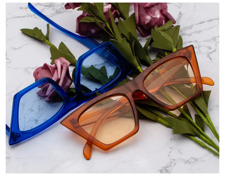 Cat Eye Sunglasses with UV Protection, Oversized, Plastic Frame Amazon.com: Joopin Oversized Cateye Sunglasses Fashion Cat  main image 3