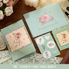 Azul-Tridimensional Rose Card Set
