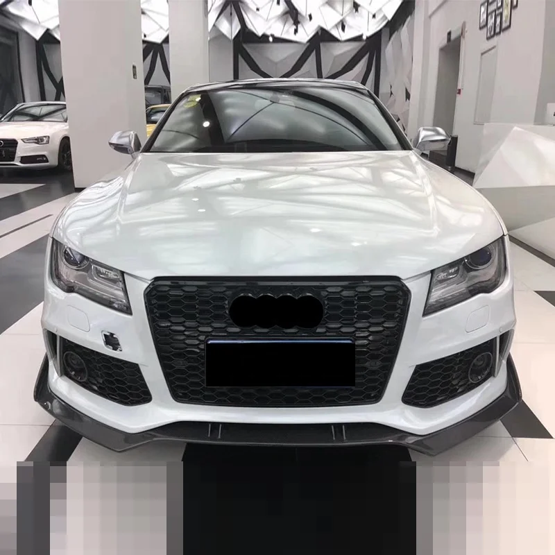 A7またはS74GフロントバンパーフェイスリフトアウディRS7スタイルカー 