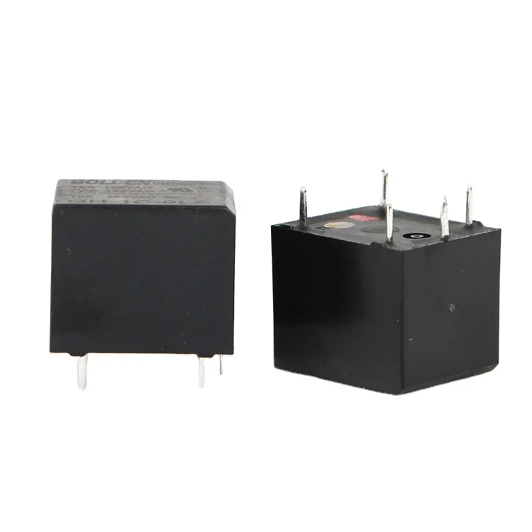 Rel&egrave; GH-1A-12L 3.0 E GH-1C-12L 12VDC 4 Pin Dorati - Lotto 1 Pezzo