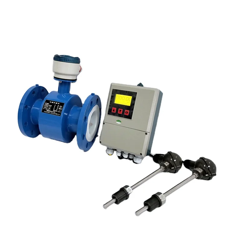 3 inch hot water flow meter with RS485 electromagnetic heat cold water meter electromagnetic flow meter magnetic flowmeter