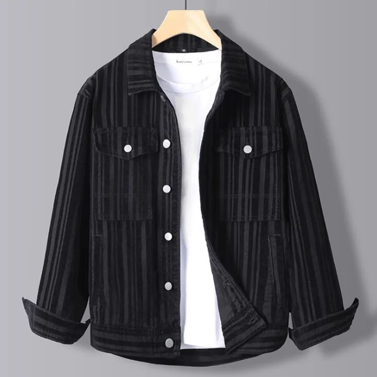 Trendy Multi Pocket Denim Jacket, Men's Casual Street Style Lapel Denim  Jacket For Spring Fall - Temu Oman