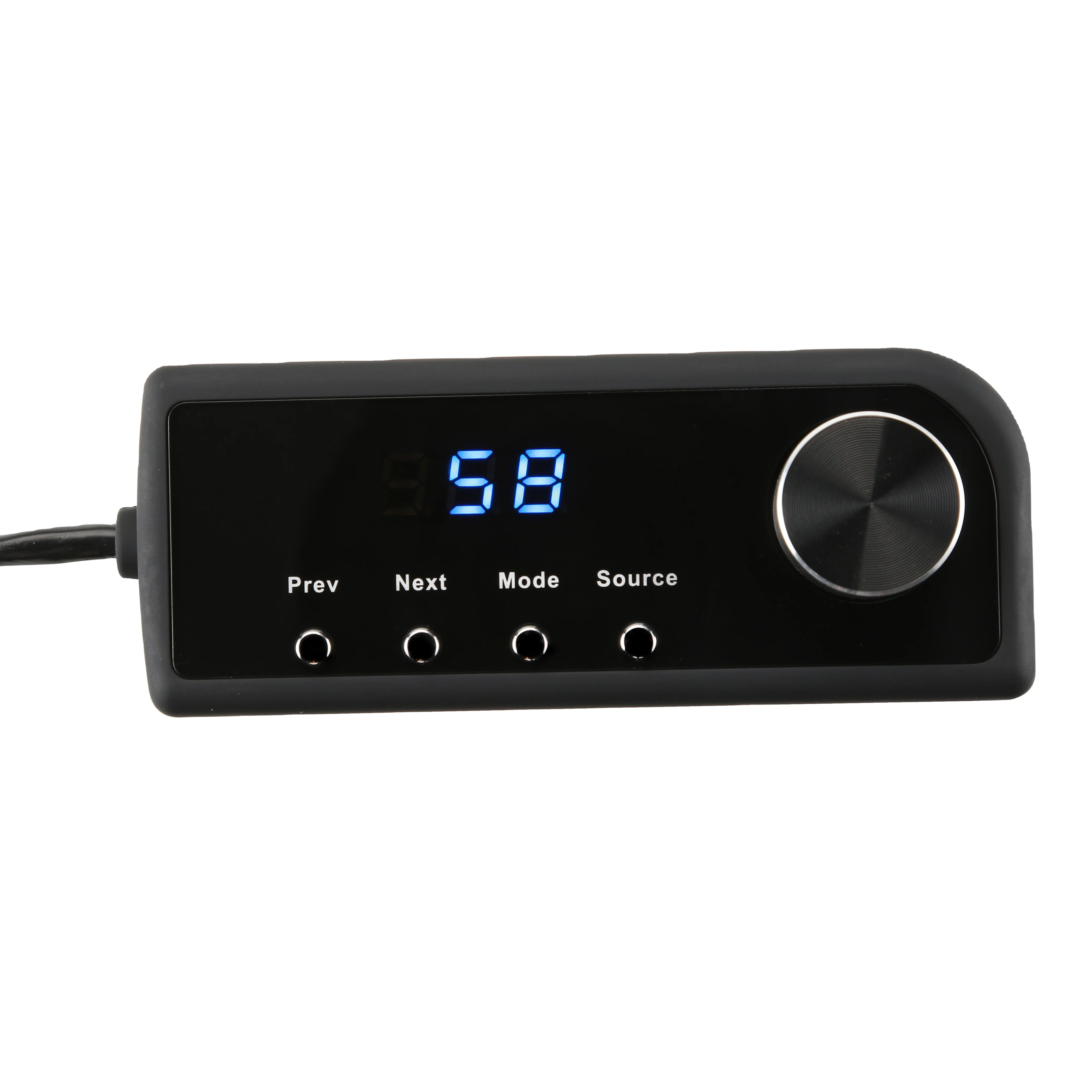 Auto Electronics Car DSP Power Amplifier with Remote Control Volume and Line Controller