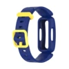 Dark blue+yellow buckle