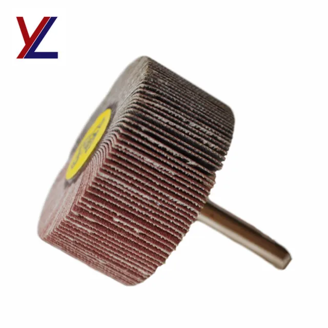 10 Stück Klappenscheiben 30x40mm - Schleifscheiben Mit 6mm Schaft