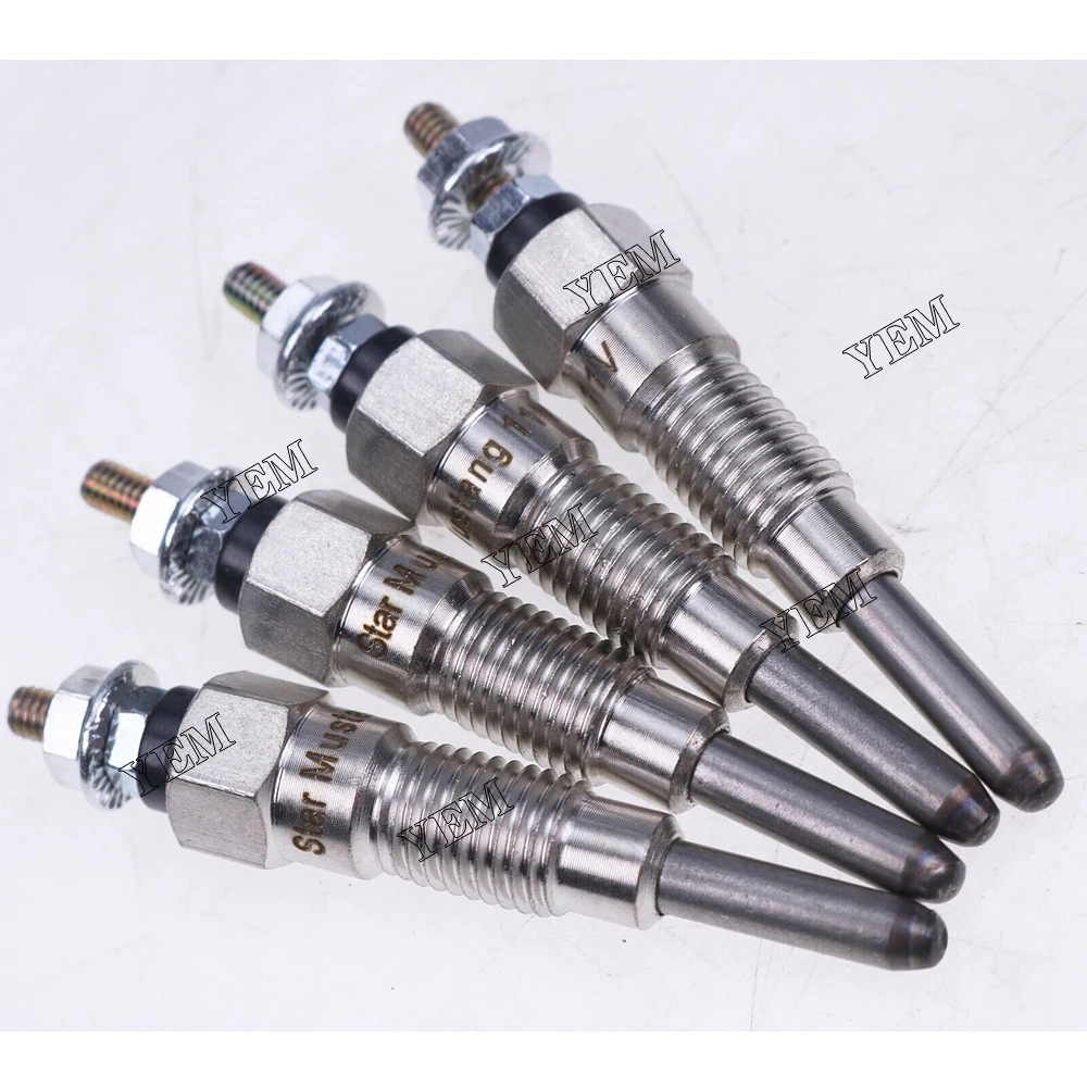Genuine Parts for Nissan SD25 Engine CF02 H01 H02 Forklift Plug Glow Set